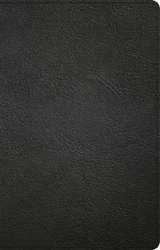 NASB Large Print Personal Size Reference Bible, Black Genuine Leather, Indexed