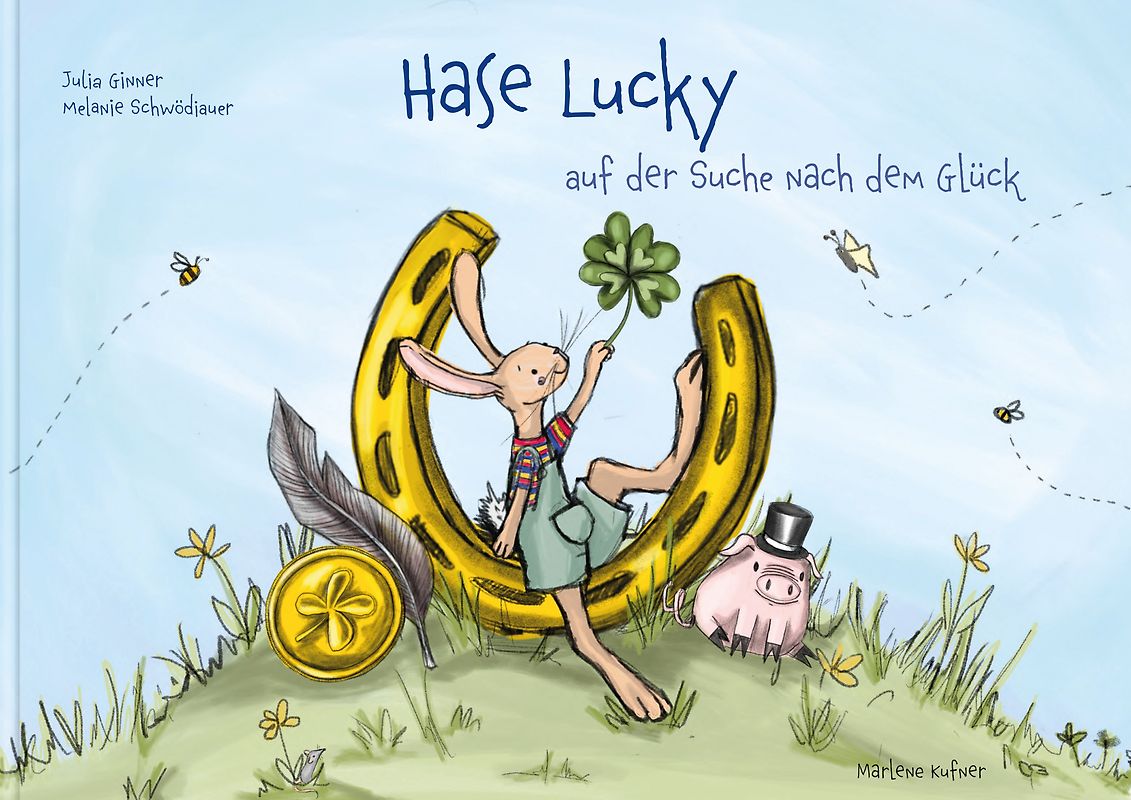 Hase Lucky auf der Suche nach dem Glück