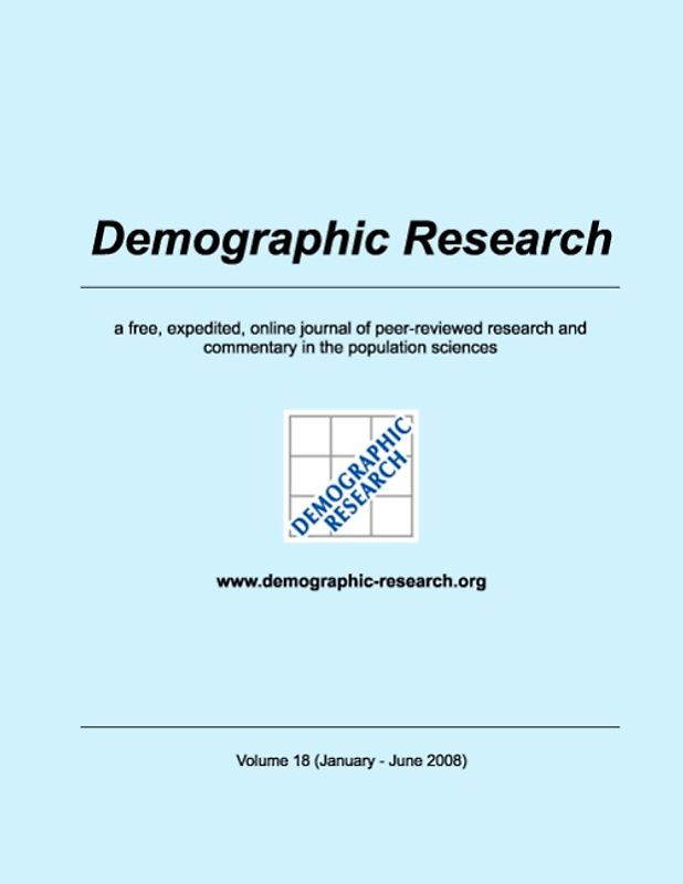 Demographic Research, Volume 18