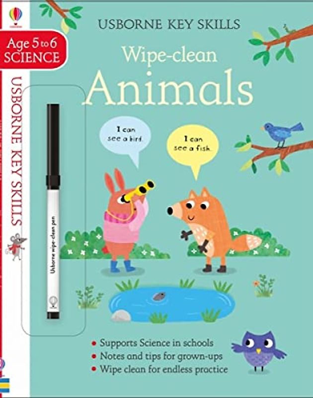 Wipe-Clean Animals 5-6 (Wipe-Clean Key Skills): 1