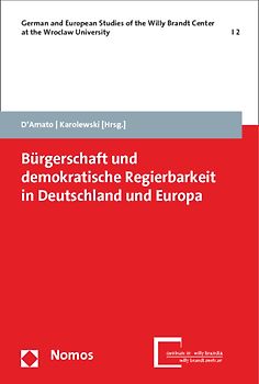 Bürgerschaft und demokratische Regierbarkeit in Deutschland und Europa