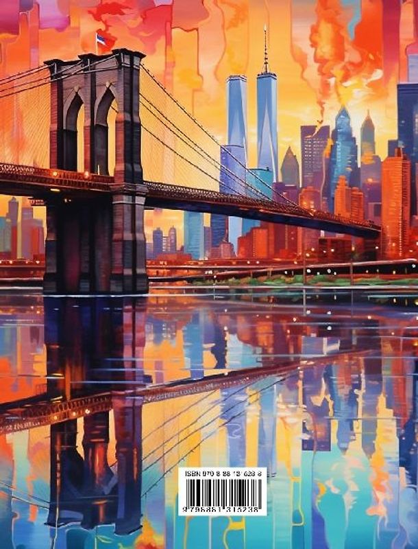 Utforska USA - Kulturell målarbok - Kreativ design av amerikanska symboler