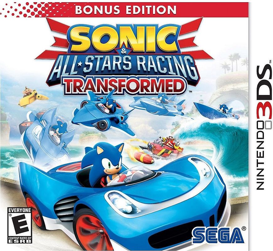 Sonic & All-Star Racing Transformed Bonus Edition Nintendo 3DS