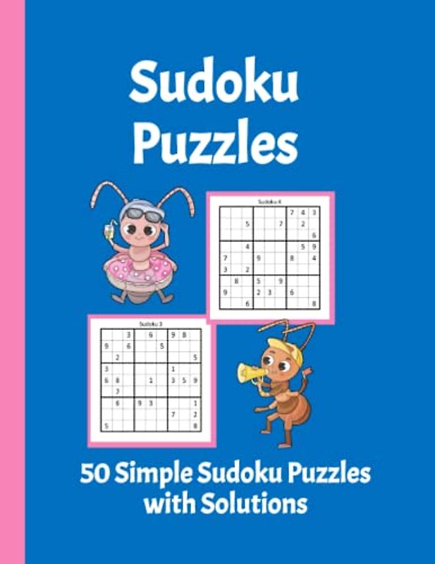 Sudoku Puzzles: 50 Simple Sudoku Puzzles with Solutions