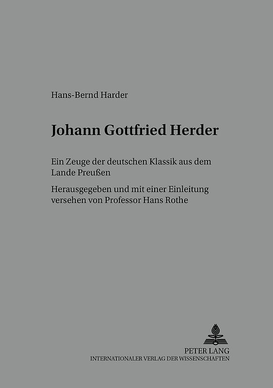 Johann Gottfried Herder