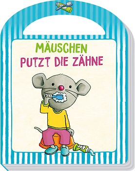 Mäuschen putzt die Zähne