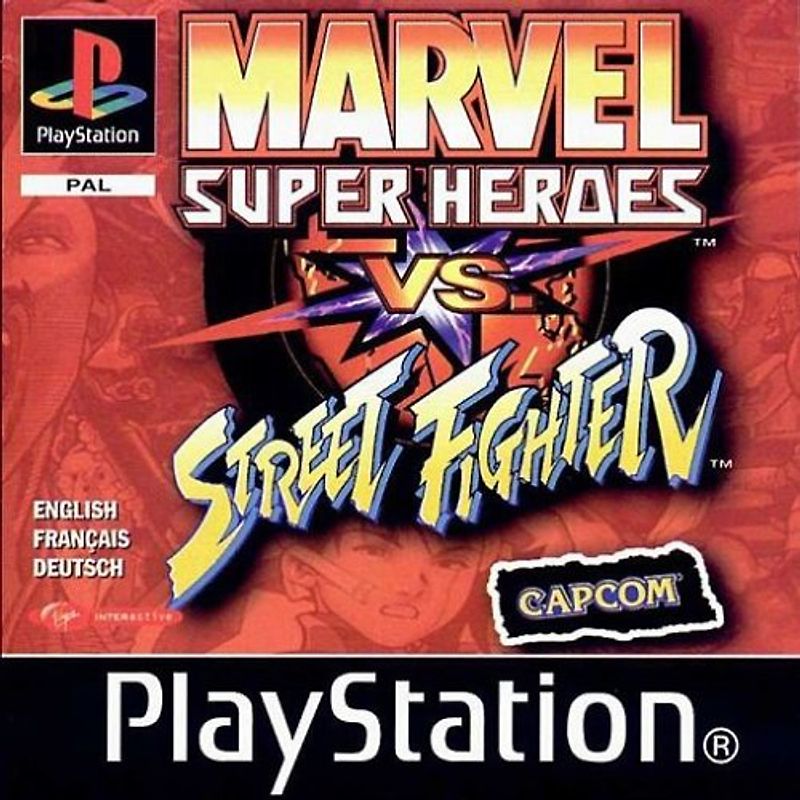 Marvel Super Heroes vs Street Fighter PlayStation 1