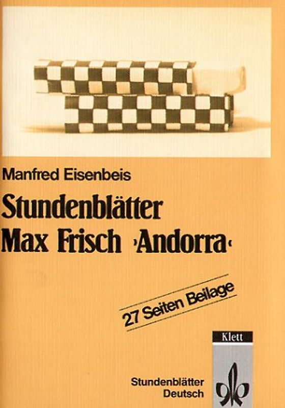 Stundenblätter Max Frisch "Andorra"