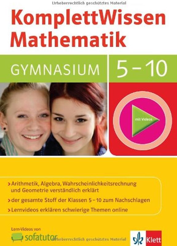 KomplettWissen Mathematik Gymnasium 5.-10. Klasse