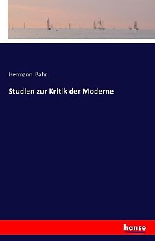 Studien zur Kritik der Moderne