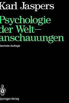 Psychologie der Weltanschauungen