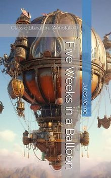 Five Weeks in a Balloon: Classic Literature (Annotated)