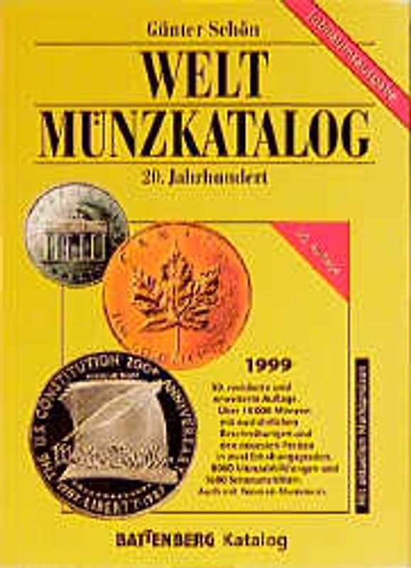 Weltmünzkatalog 20. Jahrhundert CD-ROM. 1998/99. Mit aktuellen Marktpreisen