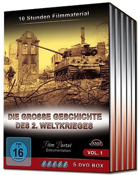 Die große Geschichte des 2. Weltkrieges (5 DVD BOX) DVD