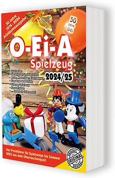 O-Ei-A Spielzeug 2024/25 - Der Preisführer für Spielzeuge aus dem Überraschungsei.