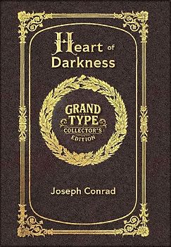 Large Print - Heart of Darkness - Grand Type Collector's Edition - Matte Hardcover with Dust Jacket