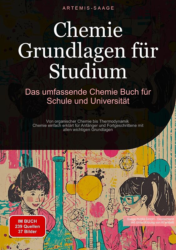 Chemie Grundlagen für Studium: Das umfassende Chemie Buch für Schule und Universität