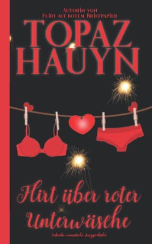 Flirt über roter Unterwäsche: Lesbische, romantische Kurzgeschichte