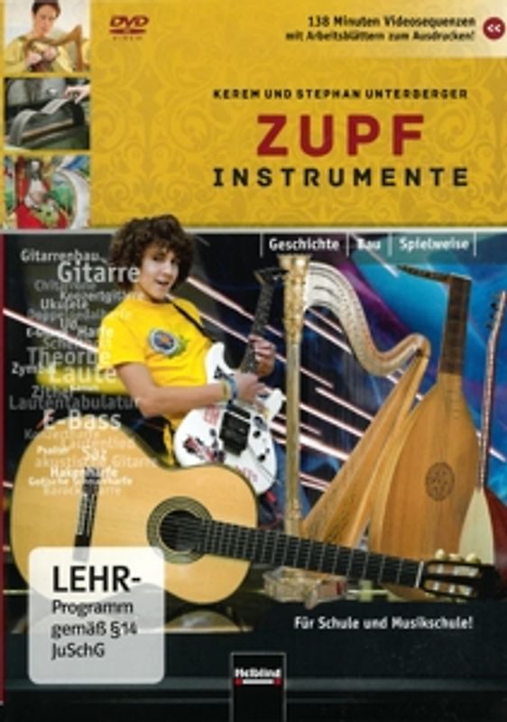 Zupfinstrumente, DVD - Unterberger, Stephan DVD