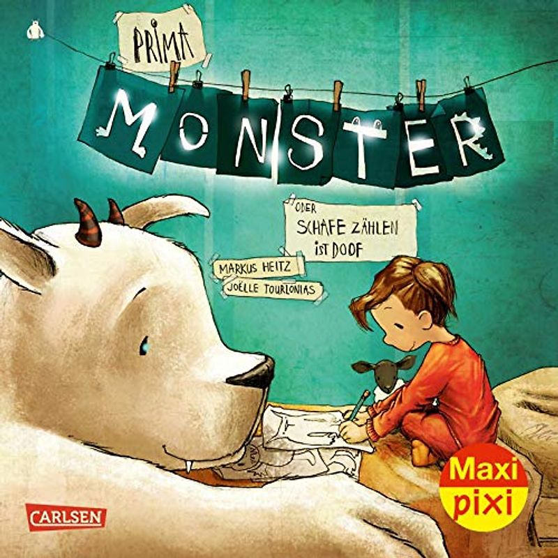 Maxi Pixi 334: VE 5 Prima, Monster! (5 Exemplare): Oder: Schafe zählen ist doof (334)