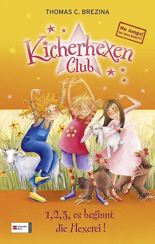No Jungs! Kicherhexen-Club, Band 01