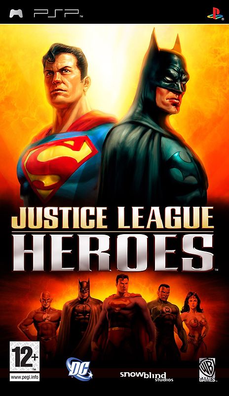 Justice League Heroes PlayStation Portable