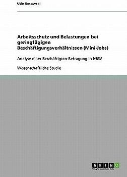 Arbeitsschutz und Belastungen bei geringfügigen Beschäftigungsverhältnissen (Mini-Jobs)