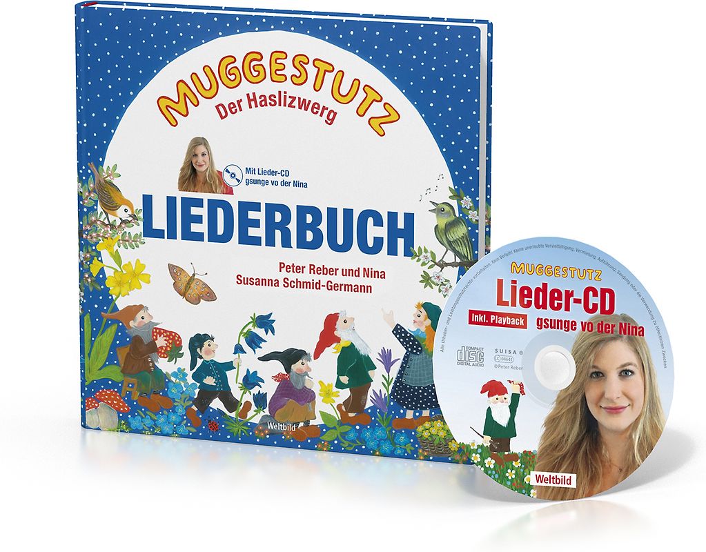 Muggestutz der Haslizwerg - Liederbuch