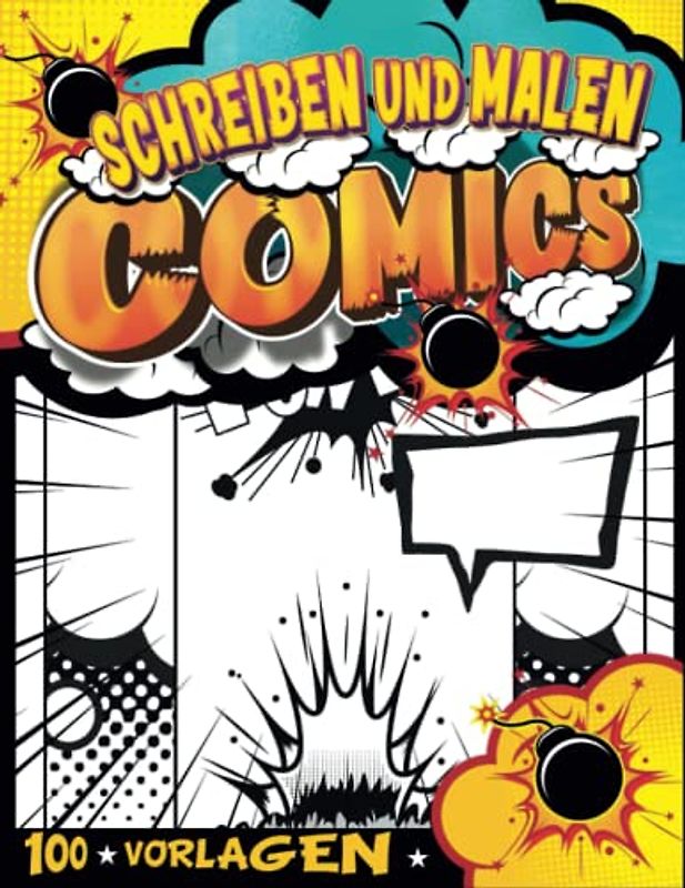 Komiks Für Kinder Ab 7 Jahre: Comic-Ersteller Für Kinder | Comic-Bücher Ausfüllen | Junge 9 Jahre Geschenkideen