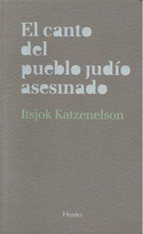 El canto del pueblo judío asesinado