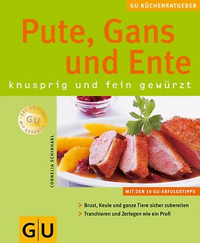 Pute, Gans und Ente knusprig und fein gewürzt