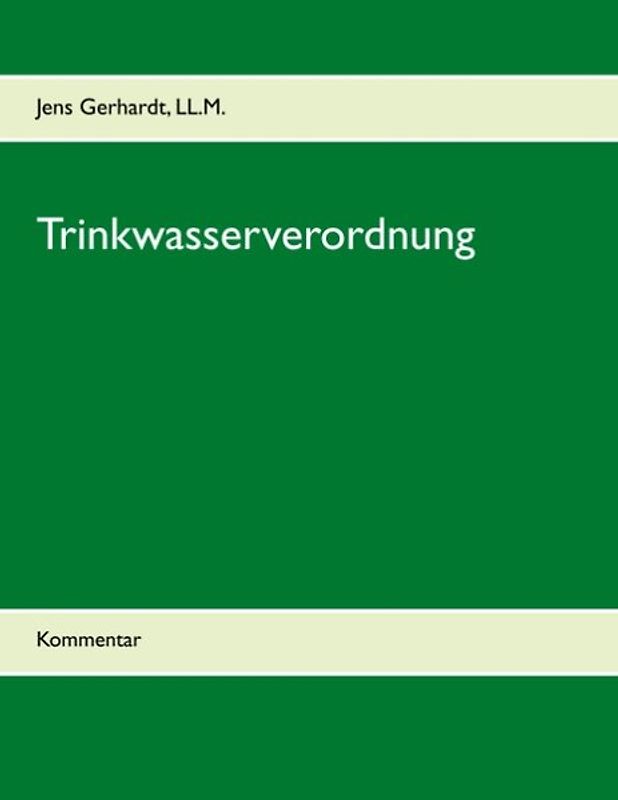 Trinkwasserverordnung