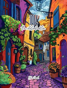 1914 - Lined Journal - 8.5" x 11" - 208 Pages - College Ruled Notebook for Work and School