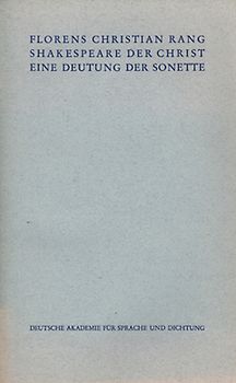 Shakespeare der Christ