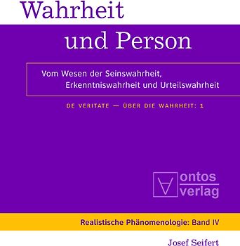 Wahrheit und Person