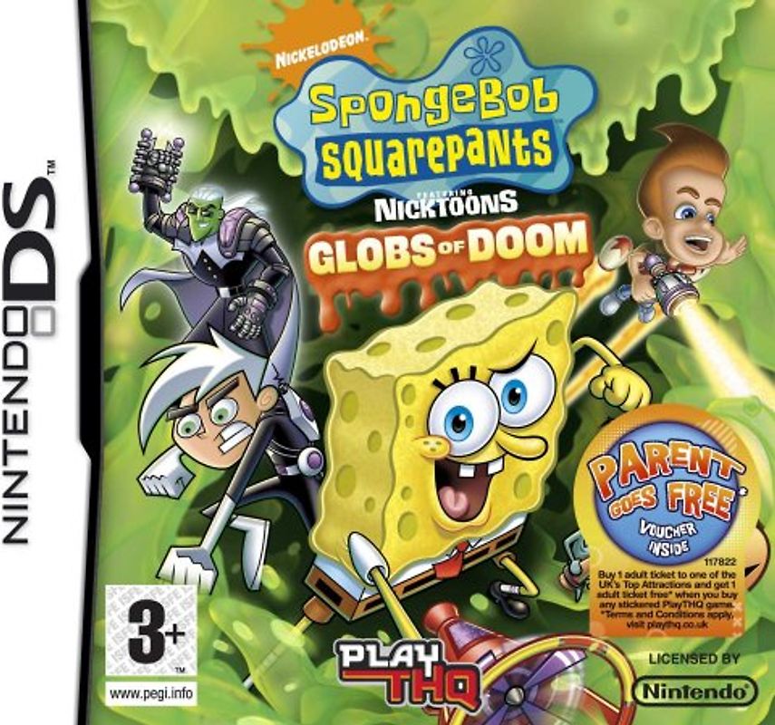 Spongebob Squarepants: Globs of Doom [Internationale Version] Nintendo DS