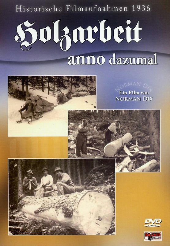 Holzarbeit anno dazumal DVD