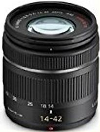 Panasonic Lumix G VARIO 14-42 mm F3.5-5.6 ASPH. MEGA O.I.S. 52 mm Objectif (adapté à Micro Four Thirds) noir
