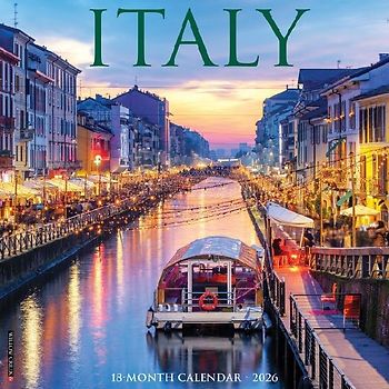 Italy 2026 12 X 12 Wall Calendar