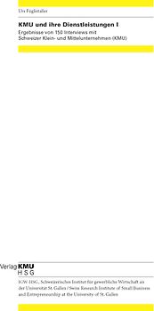 KMU und ihre Dienstleistungen I