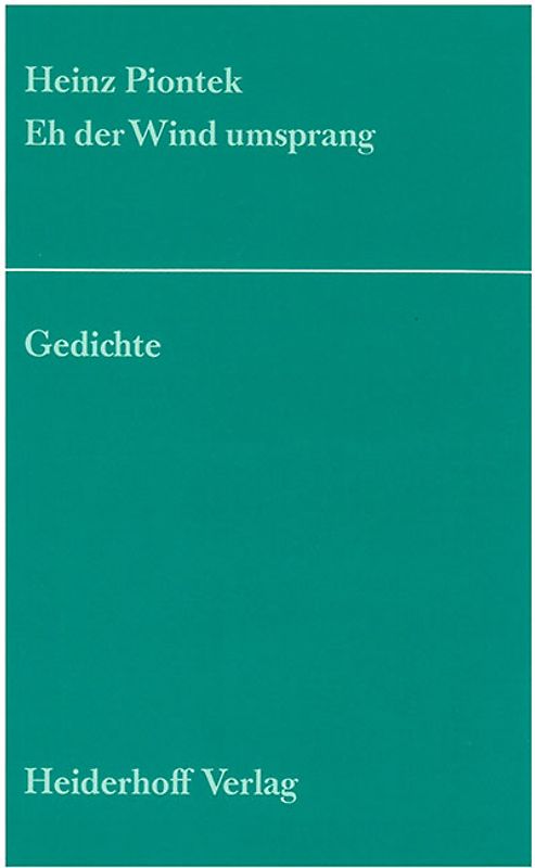 Eh der Wind umsprang.