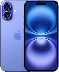 Image of Apple iPhone 16 128GB ultramarijn (Refurbished)