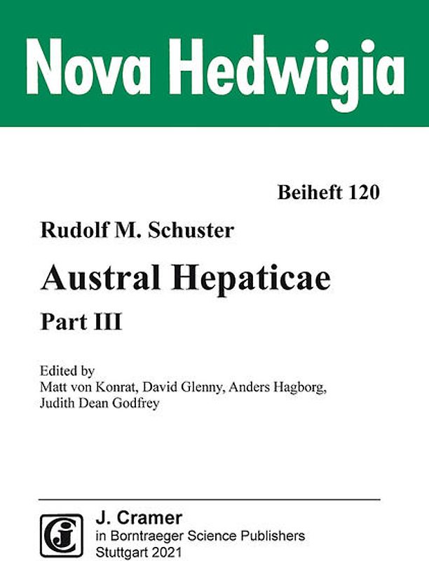 Austral Hepaticae, Part III