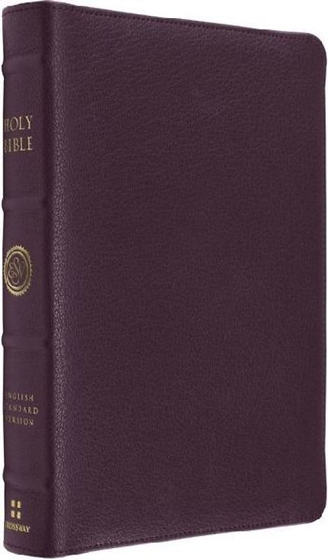 ESV Heirloom Bible, Coram Deo: Thinline Edition (Calfskin, Bordeaux)