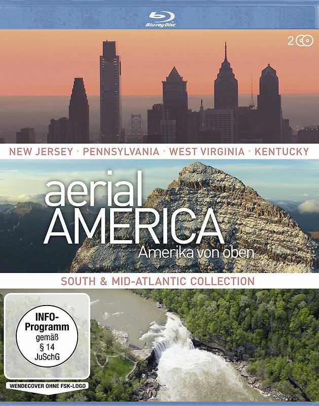 Aerial America - Amerika von oben: South and Mid-Atlantic Collection [2 Discs] Blu-ray Disc
