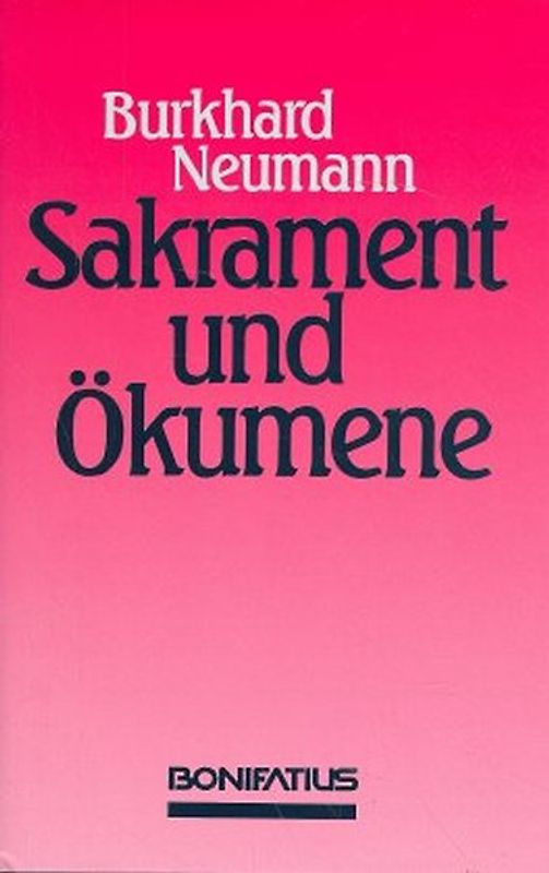 Sakrament und Ökumene