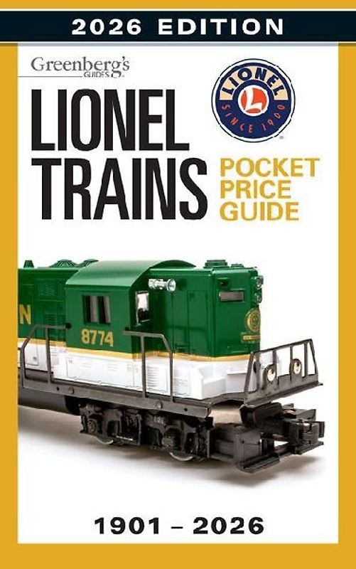 Lionel Trains Pocket Price Guide 1901-2026