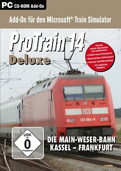 ProTrain 14 Deluxe: Kassel - Frankfurt / Die Main-Weser-Bahn PC Spiele