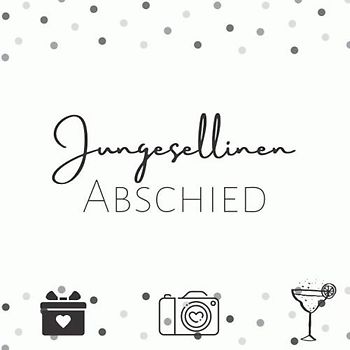 Jungesellinen Abschied Gästebuch: JGA Erinnerungsalbum in weiss mit 50 Seiten für eure Glückwünsche, Fotos und vieles mehr | Gästebuch Jungesellinenabschied