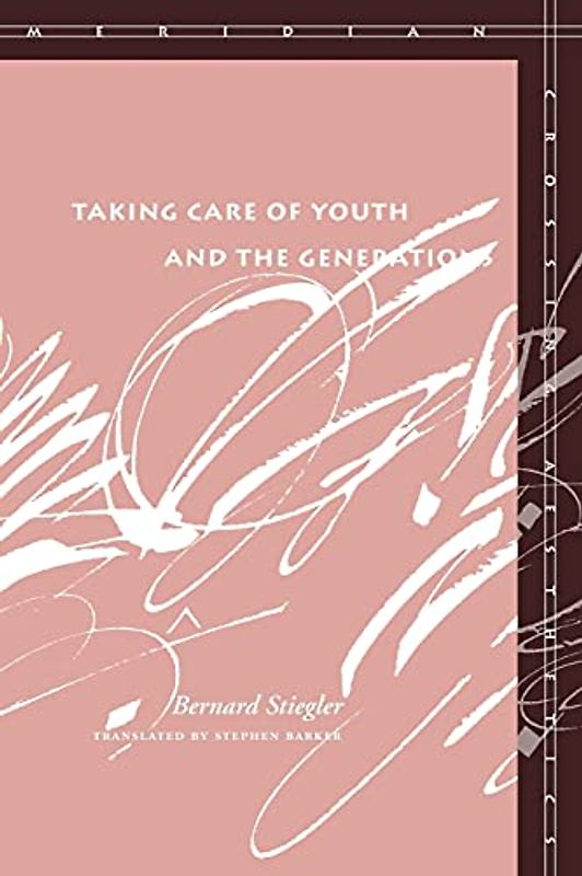 Taking Care of Youth and the Generations (Meridian: Crossing Aesthetics) - Stiegler, Bernard